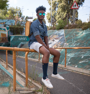 Blaue Socken - 3 Paare