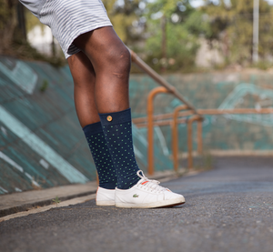Blaue Socken - 3 Paare
