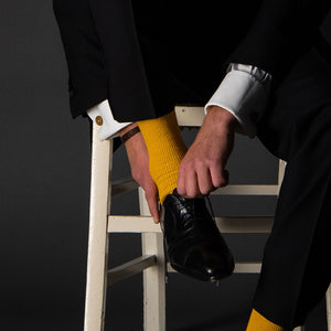 Mrs. Carter - Golden socks